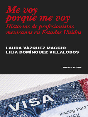cover image of Me voy porque me voy